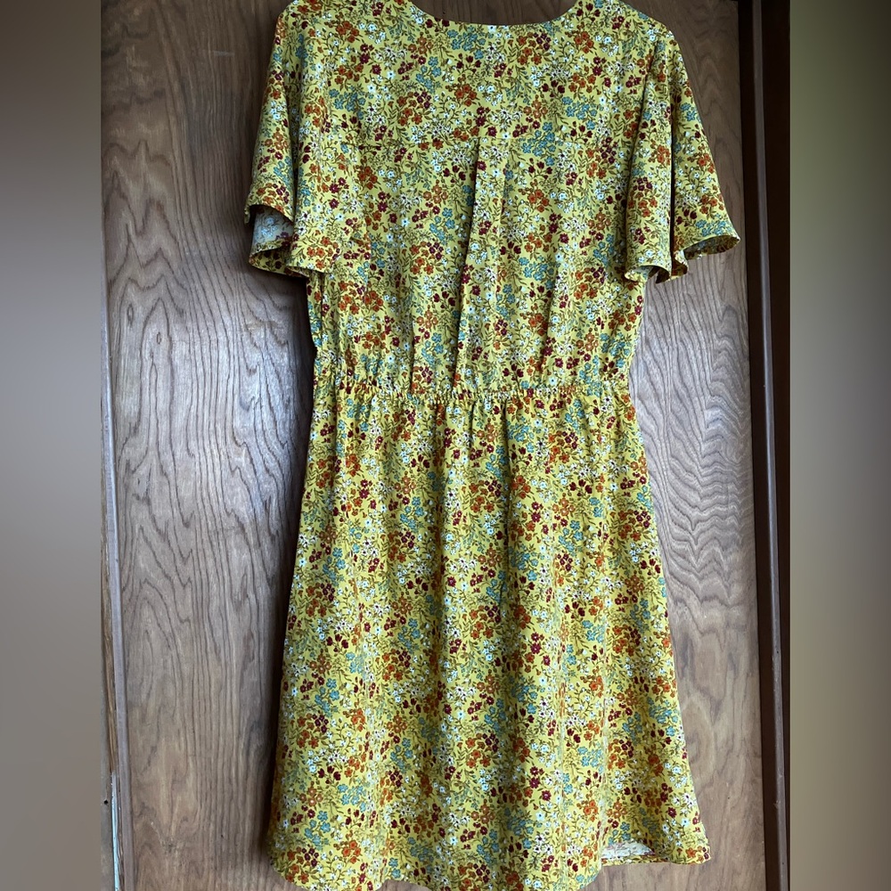 Wildflower dress, Monteau Los Angeles, size L - Picture 2 of 5